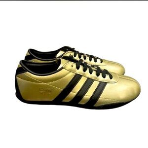 Adidas Originals Tokyo Decon Black and Gold Limited Release Sneaker - Womens 5